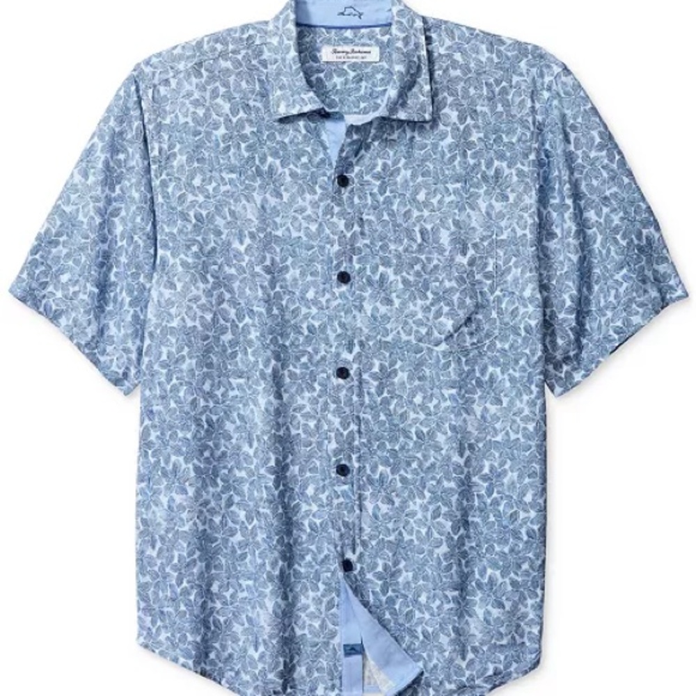 Tommy Bahama Veracruz Cay Sand Dollar Men’s Shirt
Blue Button-Up Small